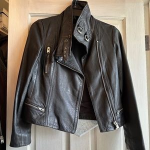 All Saints leather jacket